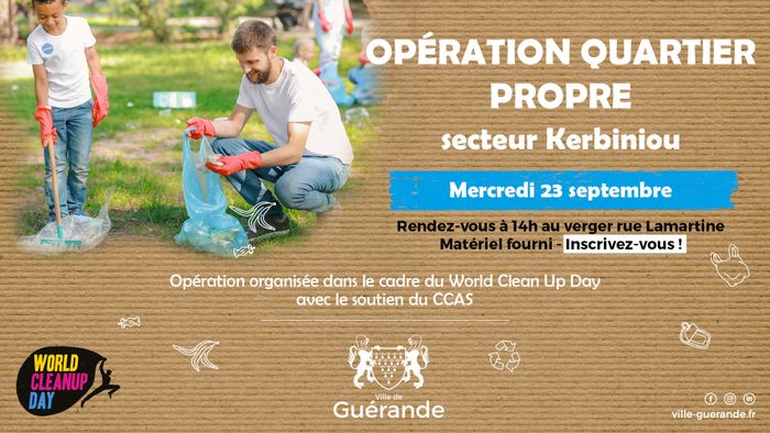 Opération quartier propre à Kerbiniou opération quartier propre à kerbiniou
