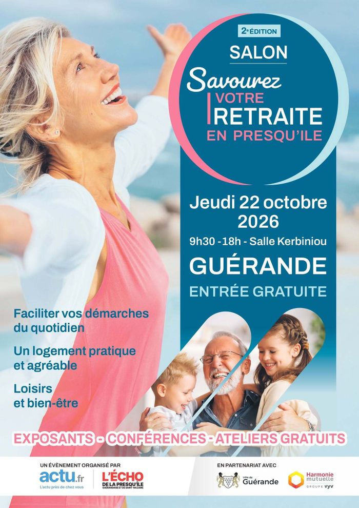 2e édition Salon - Savourez votre retraite en Presqu'île 2e édition salon savourez votre retraite en presqu'île