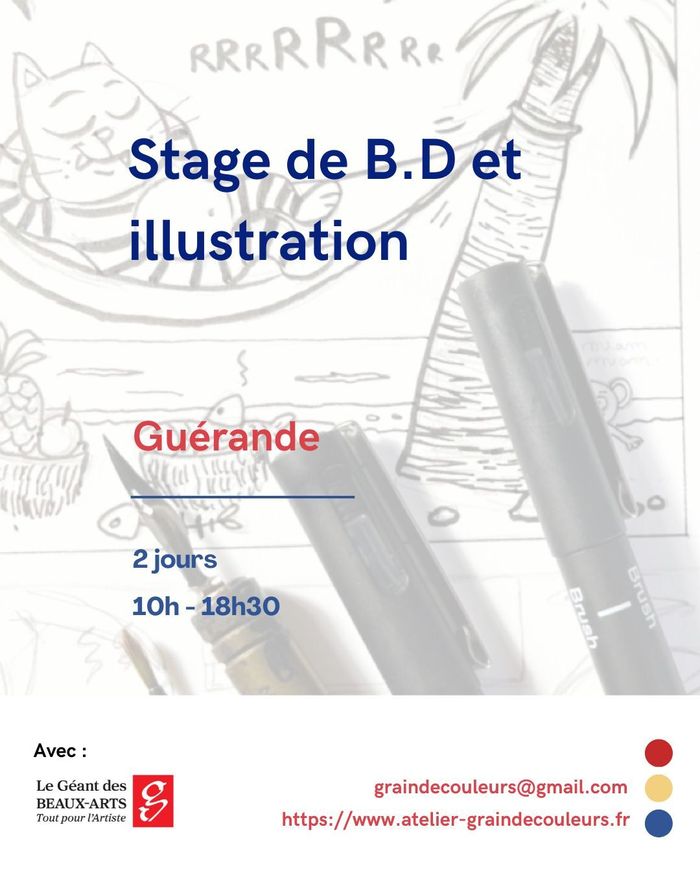 Stage - BD et illustration stage bd et illustration