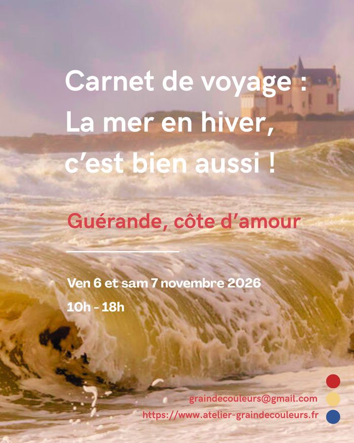 carnet de voyage la mer en hiver